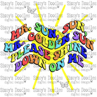 Mr. Sun, Sun, Mr. Golden Sun PNG Download