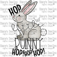 Hop Little Bunny PNG Download