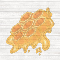 Honeycombs Bleach Patch PNG Download
