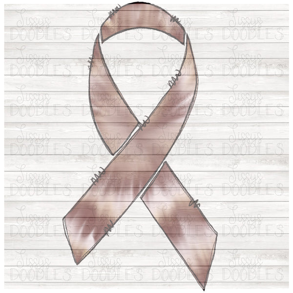 Head&Neck Cancer Tie Dye ribbon PNG Download