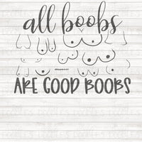 All boobs are good boobs SVG Download