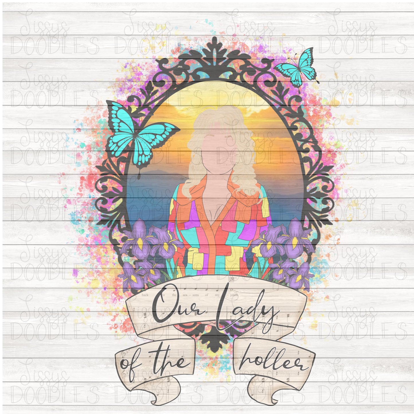 Lady of the holler PNG Download