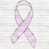 All Cancer Tie Dye ribbon PNG Download