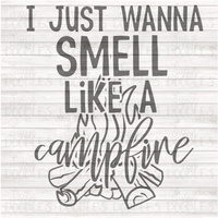 I wanna Smell like a Campfire PNG Download