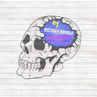 Stuck in my head “#1 Victory Royale” PNG Download