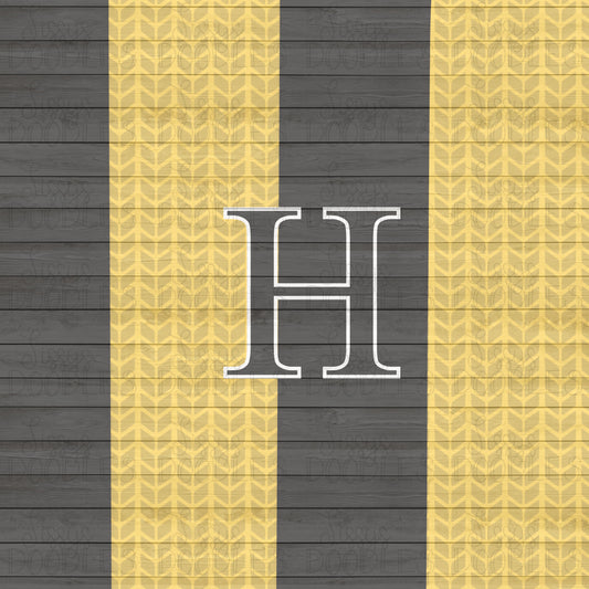 Yellow & black Sweater Tumbler PNG Download