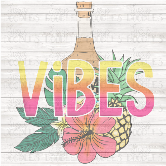 Tropical Vibes PNG Download