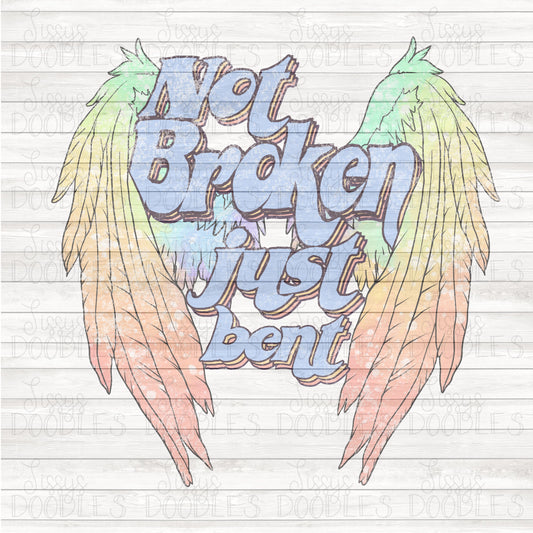 Not broken, just bent PNG Download