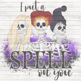 I put a spell on you PNG download
