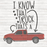 I know that truck PNG Download