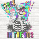 Stuck in the 9Os Skellie PNG Download