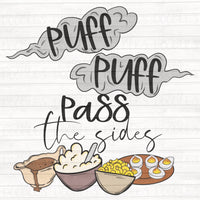 Puff puff pass the sides PNG Download