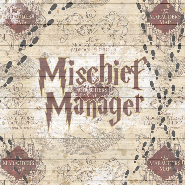 Mischief Manager Tumbler PNG Download