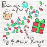 Favorite Things CHRISTMAS PNG Download