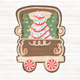 Gingerbread Truck PNG Download