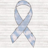 Esophageal Cancer Tie Dye ribbon PNG Download