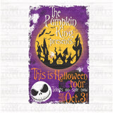 Vintage This Is Halloween Tour PNG Download