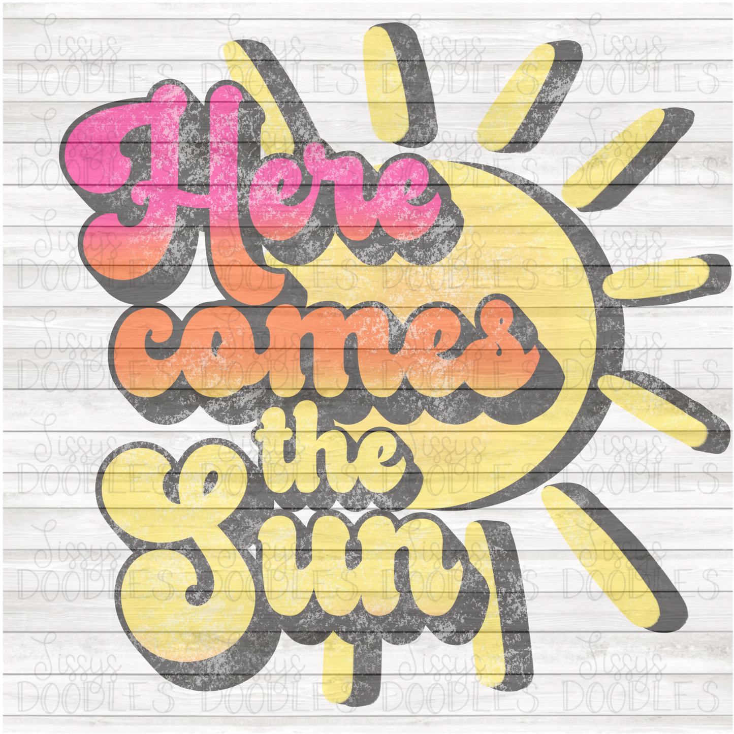 Here Comes The Sun PNG Download