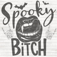 Spooky Bitch PNG Download