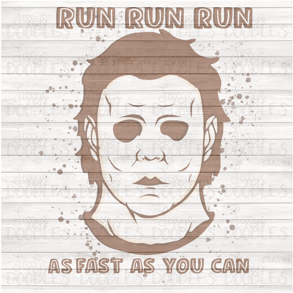 Run Run Run as fast as you can PNG Download