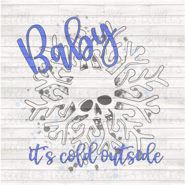 Baby it's cold outside PNG Download