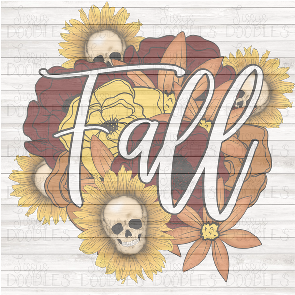 Fall Floral PNG Download