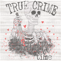 True Crime & Cuddle Time PNG Download