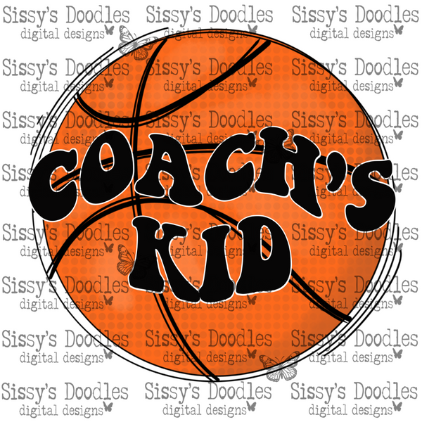 Basketball Coach's Kid PNG Download