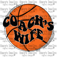 Basketball Coach's Wife PNG Download