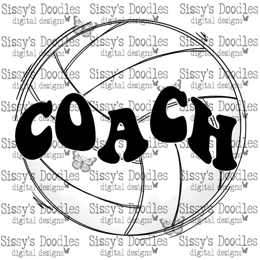 Volleyball Coach PNG Download