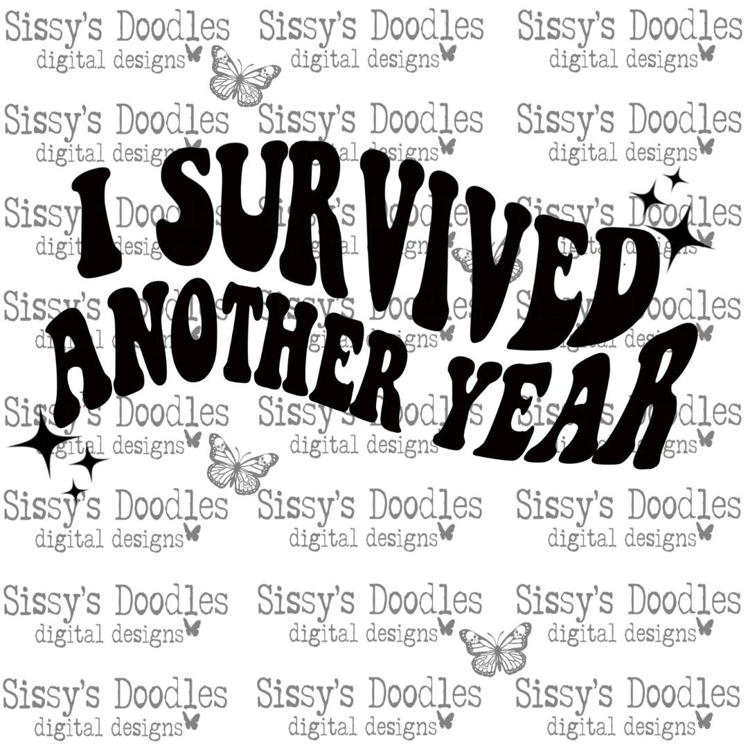 I survived another year PNG Download