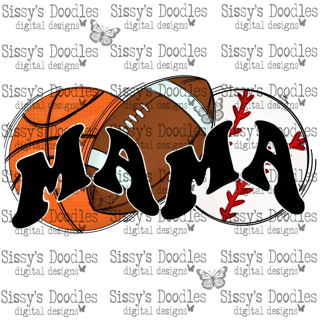 Sport Mama PNG Download