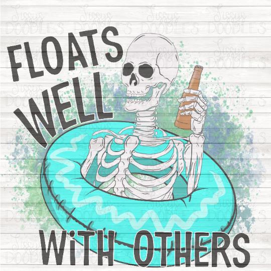 Floats well with others Beer PNG Download