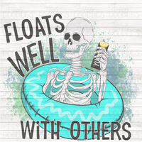 Floats Well with Others Alcohol PNG Download