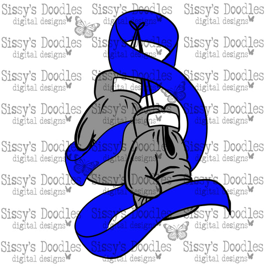 Dark Blue Gloves Boxing Gloves PNG Download