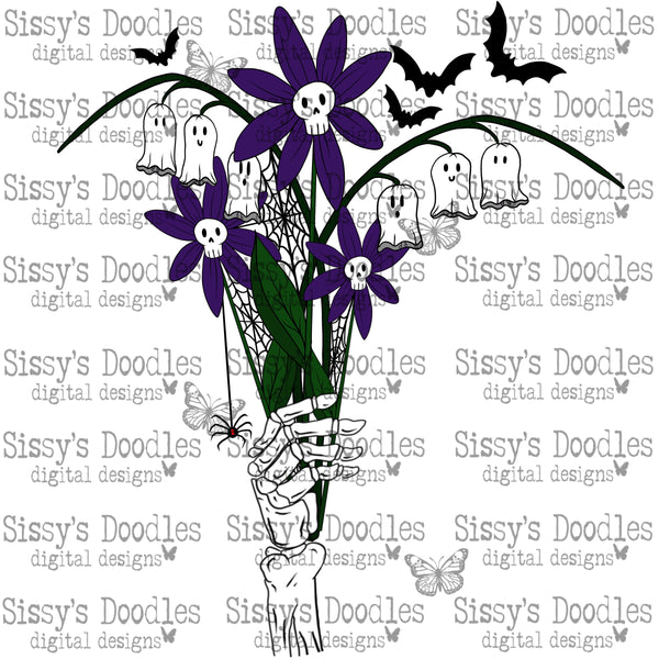 Spooky Bouquet PNG Download