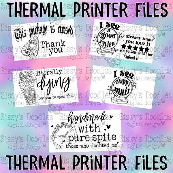 Leave a Review Thermal Label PNG Download