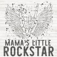 Mama’s little little rockstar PNG download